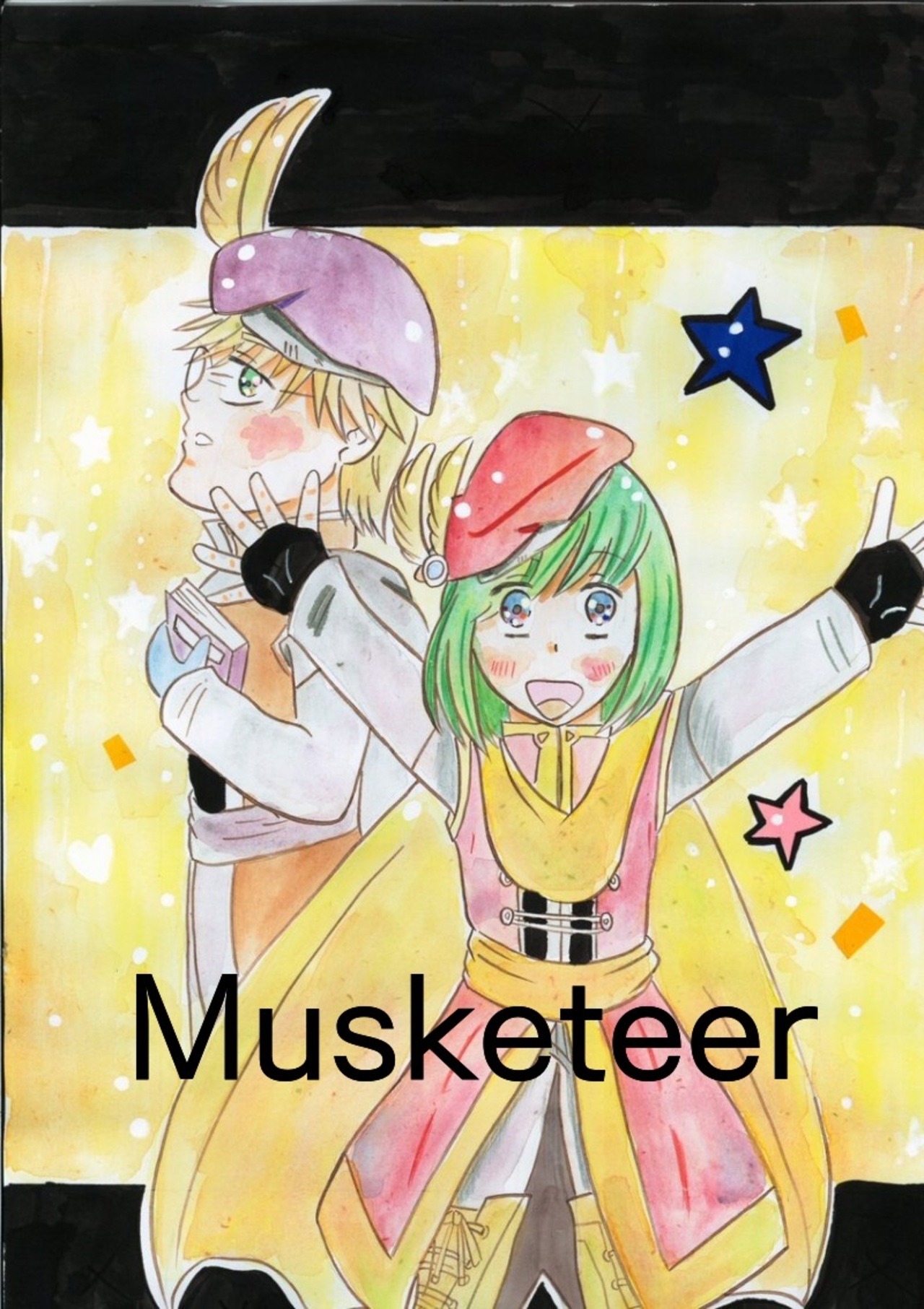 yuduruの作品:musketeer