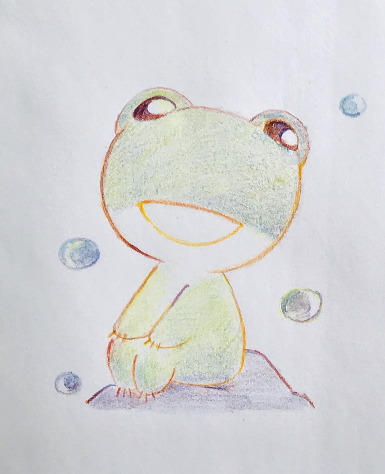 ちえむ(Chiem)の作品:カエルのぴょこん太