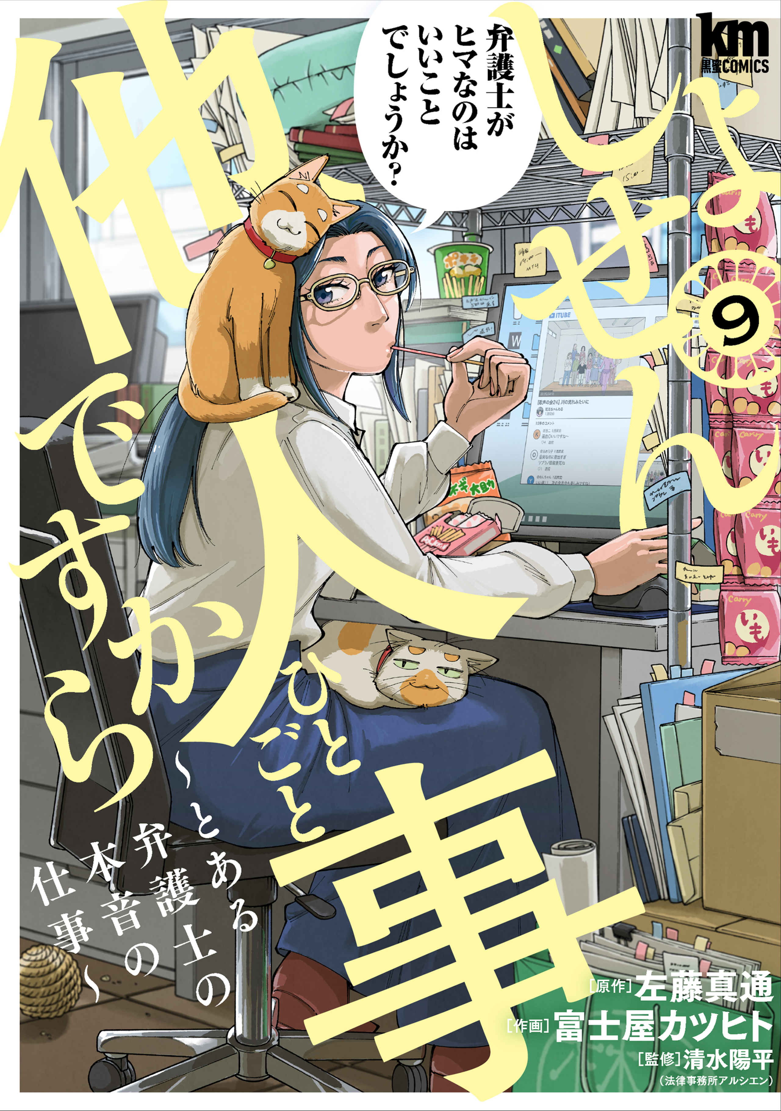しょせん他人事ですから ~とある弁護士の本音の仕事~ 9巻