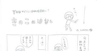 YOUはどうして動物看護師に？きのこのはなし