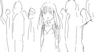 しずかに（ネーム第2稿）