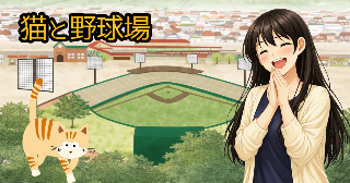 第1話★野球場と猫