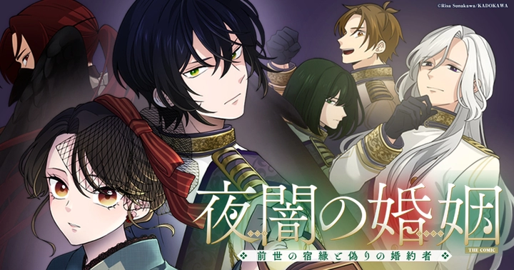 夜闇の婚姻　前世の宿縁と偽りの婚約者 THE COMICの画像