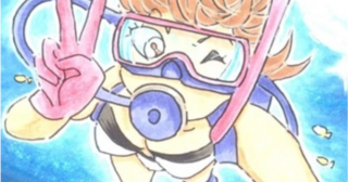 イラスト編16「水底の夏」