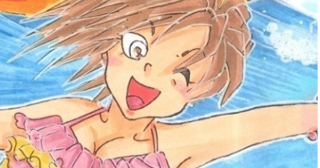 イラスト編17「水面（みなも）の輝き」