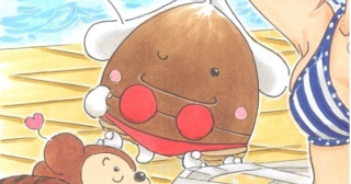 イラスト編18「プールサイドで勝負宣言！？」