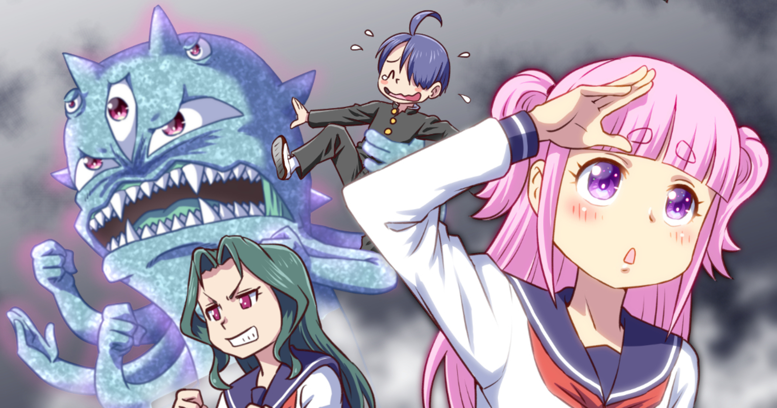 うしろの生徒会長　第９話　「がんばれ！きょっぴー」投稿しました