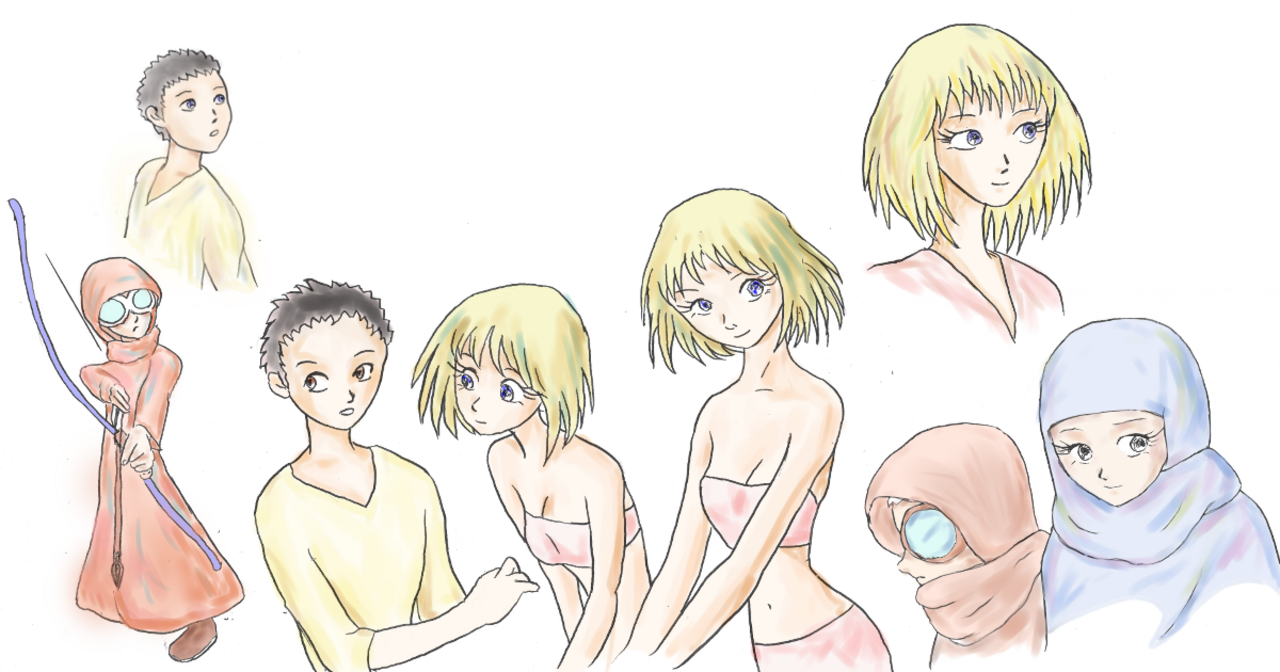 SFエロ漫画が描きたい