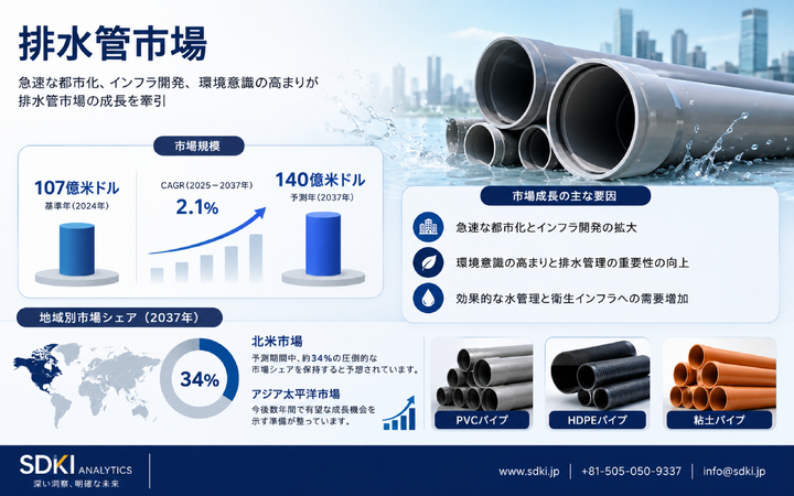 排水管市場の最新動向を徹底解説！