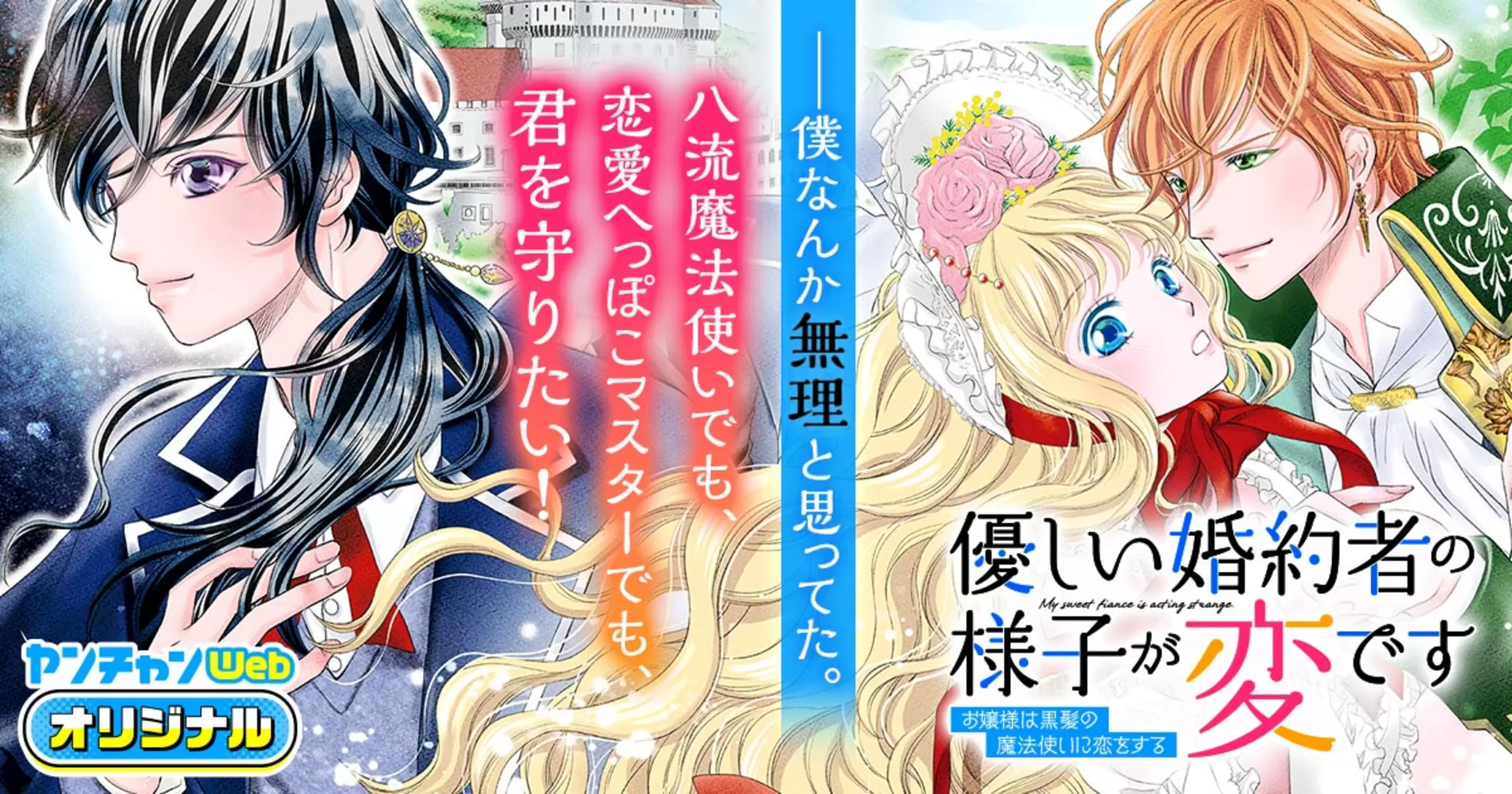 優しい婚約者の様子が変です〜お嬢様は黒髪の魔法使いに恋をする〜