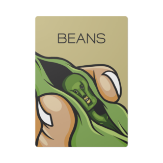 BEANS　下敷き