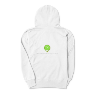 ASDマーク ジップパーカー