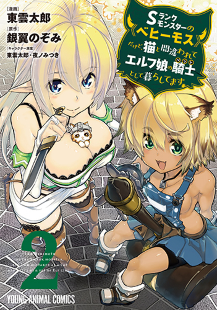 Sランクモンスター≪ベヒーモス≫だけど、猫と間違われてエルフ娘の騎士（ペット）として暮らしています　第2巻